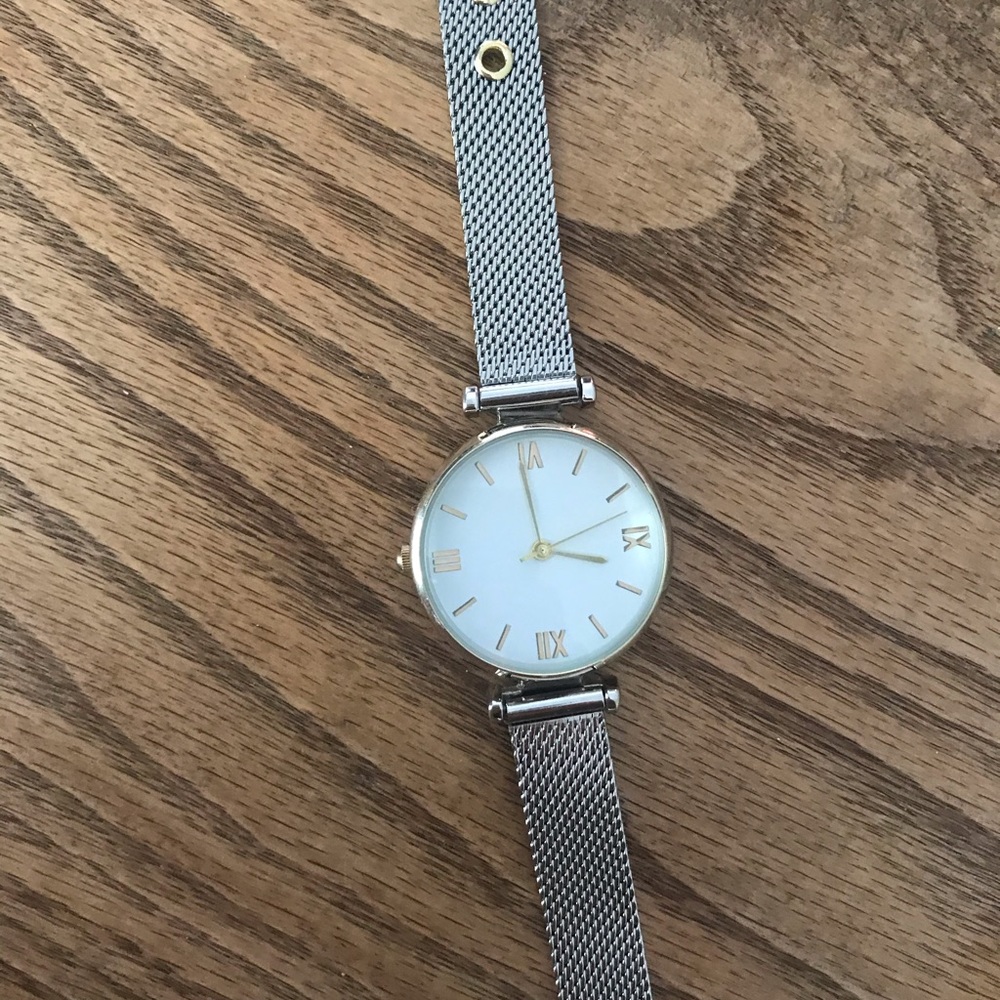 Silver Watch